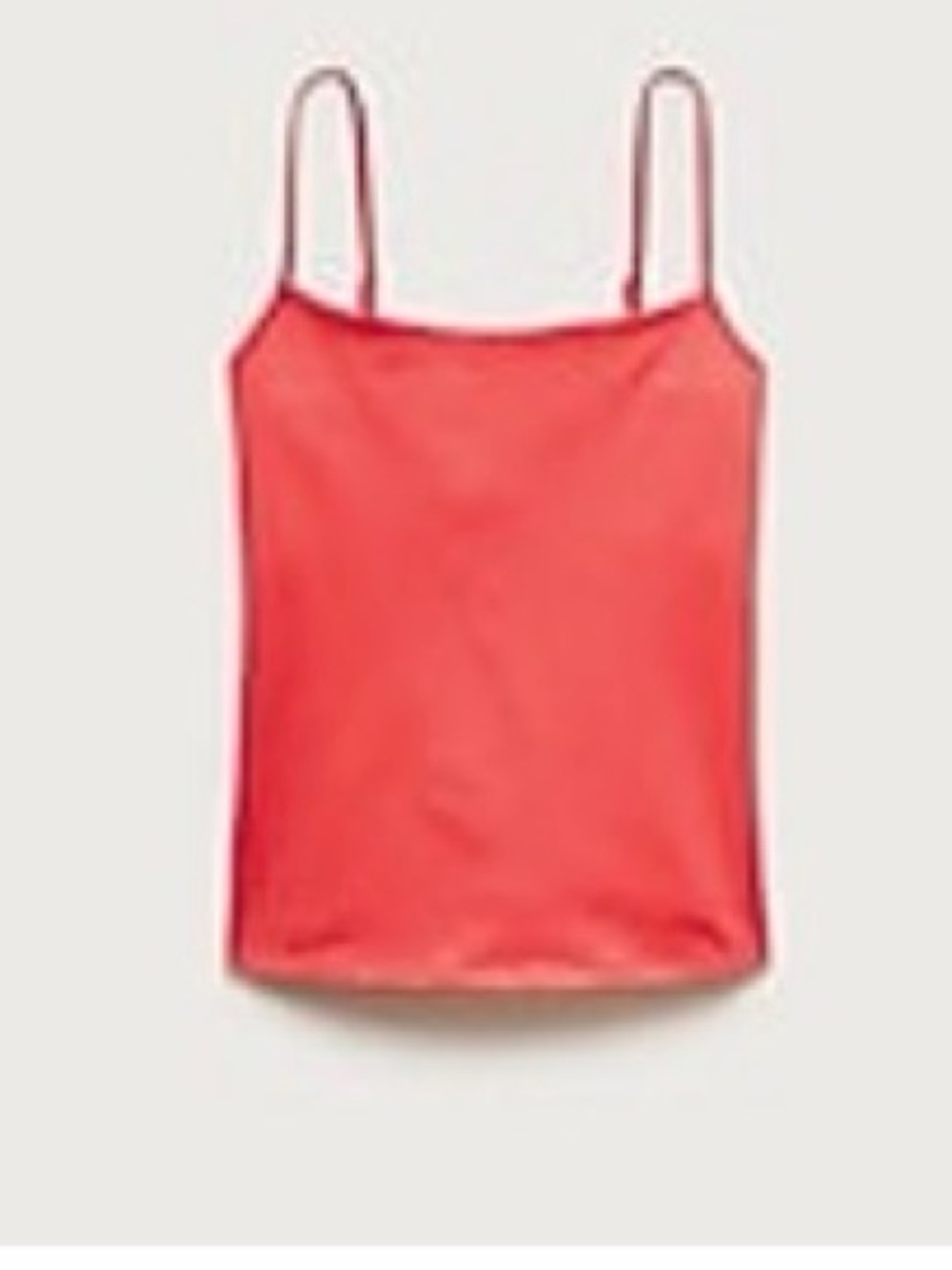 J.Crew stretch cotton shelf bra tank top NWT